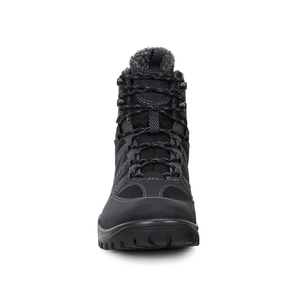 Womens Boots - ECCO Xpedition Iii Gtx - Black - 8962WGZRI